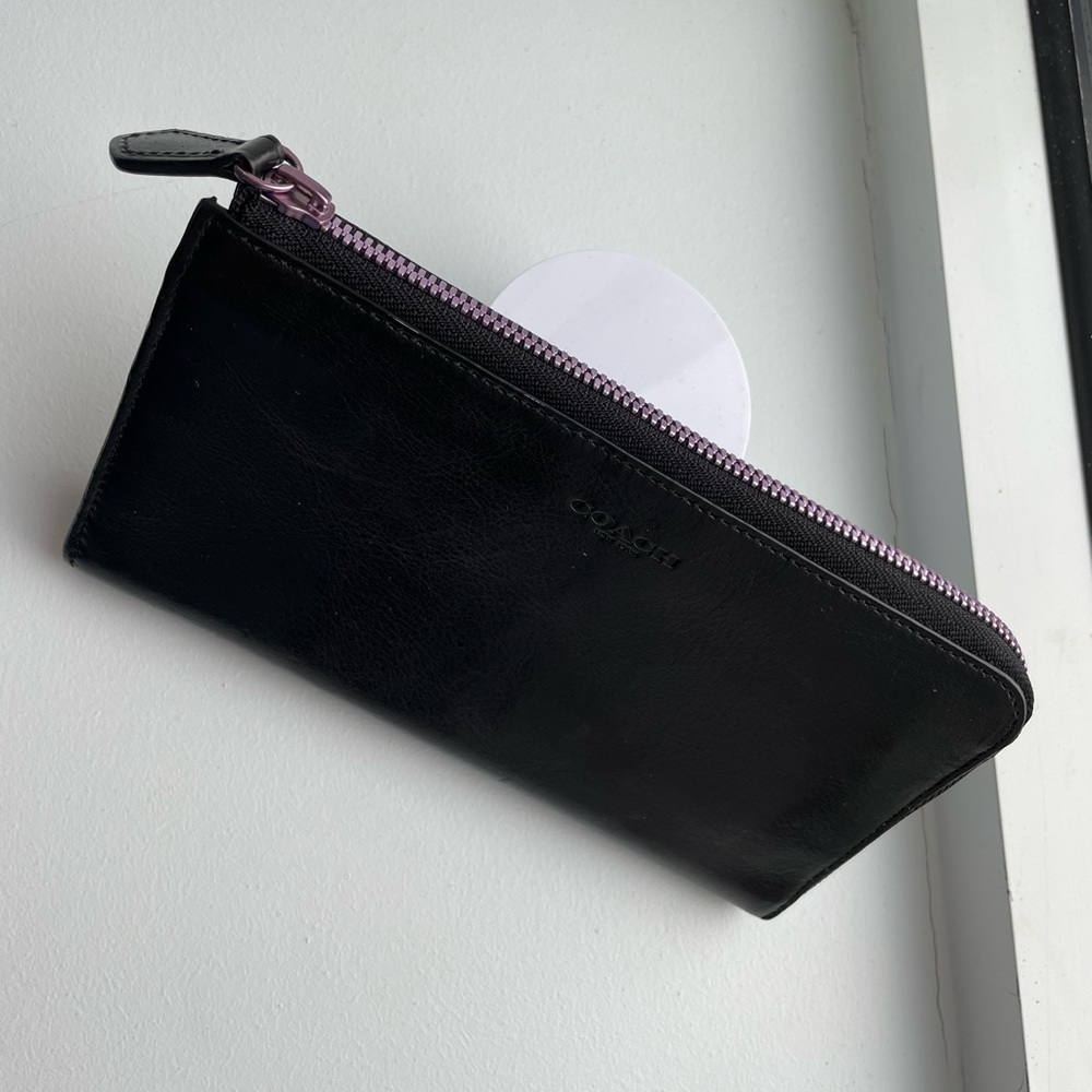 Coach Black Wallet